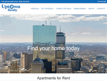 Tablet Screenshot of bostonuptown.com